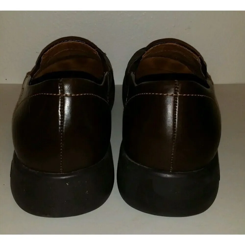 DANSKO Brown Loafers Curved Stitching - Picture 4 of 5